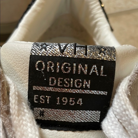 Vintage Havana White and Black Sneakers Retro Style - Picture 3 of 9